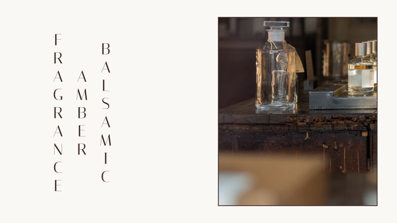 balsamic amber fragrance