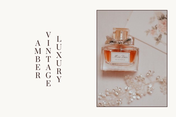 luxury vintage amber